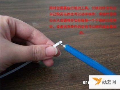 使用衍纸手工制作个性中国结挂饰的方法图解教程