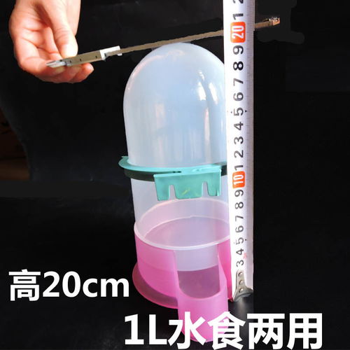 信鸽用品用具赛鸽饮水器水食两用鸽子用水槽鸟用水壶0.5l产品展示