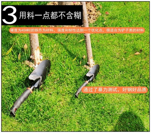 园艺三件套装种菜种花多肉工具小铲子养花工具小耙子铁锹盆栽用品