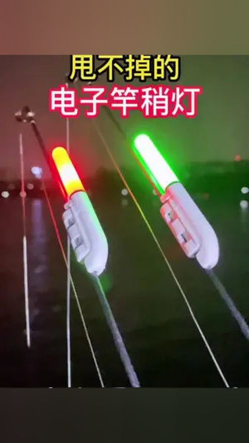 晚上钓鱼不在担心找不到我的杆了 钓鱼 渔具用品 高性能实用工具